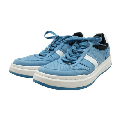 Currier Blue Leather Low Top Athletic Shoes