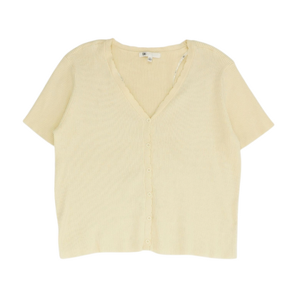 Beige Cardigan Sweater
