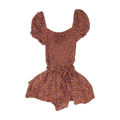 Multi Floral Romper