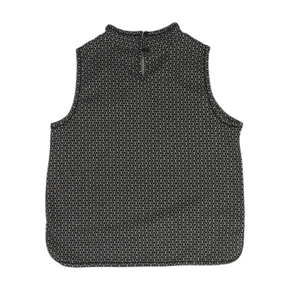 Black Abstract Blouse