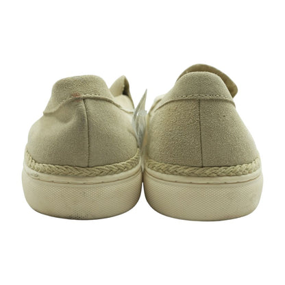 Beige Boat Shoe Flats