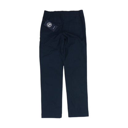 Navy Solid Chino Pants