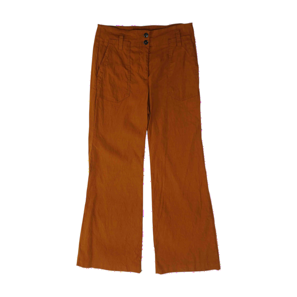 Rust Wide Leg Pants