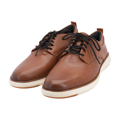 Brown Lace-Up Dress Shoes
