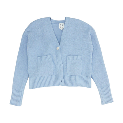 Blue Cardigan Sweater