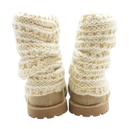 Beige Boots Shoes