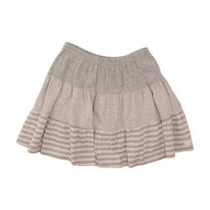 Vintage Pink Striped Mini Skirt