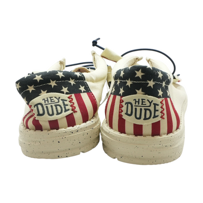 Ivory Lace-Up Casual Shoes