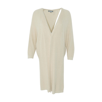 Beige Cardigan Sweater