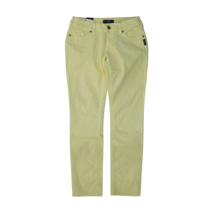 Neon Yellow Skinny Jeans