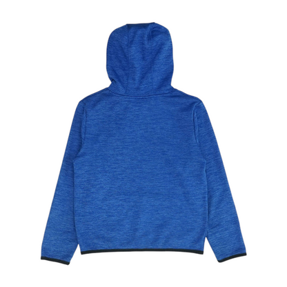 Blue Graphic Hoodie Pullover