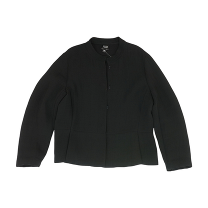 Black Solid Blazer
