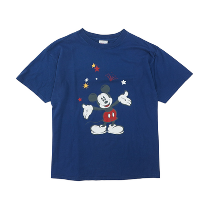 Vintage Mickey Mouse Blue T-Shirt