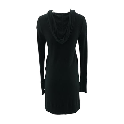 Black Solid Cardigan Sweater
