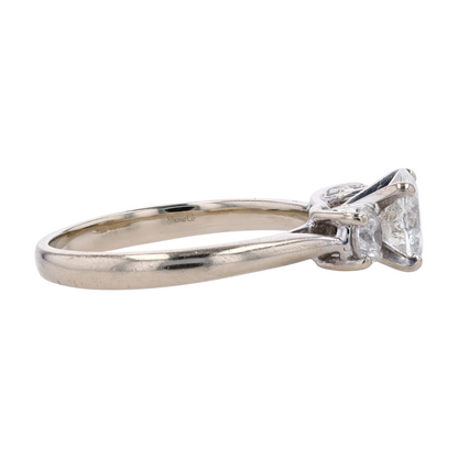 1 3/4 ctw 14K White Gold Diamond Engagement Ring