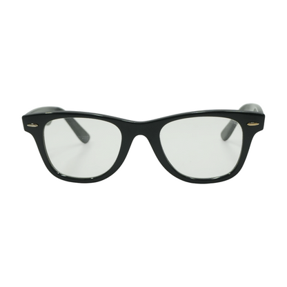 Black RB 9066V Round Prescription Eyewear