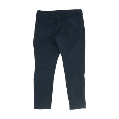 Navy Straight Jeans