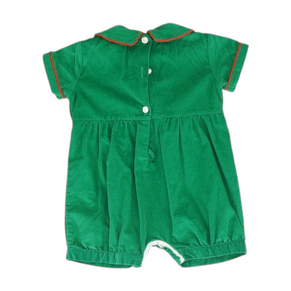 Green Graphic One-Piece