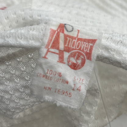 Vintage White Blouse