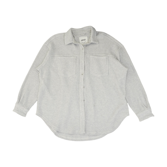 Gray Cardigan Sweater