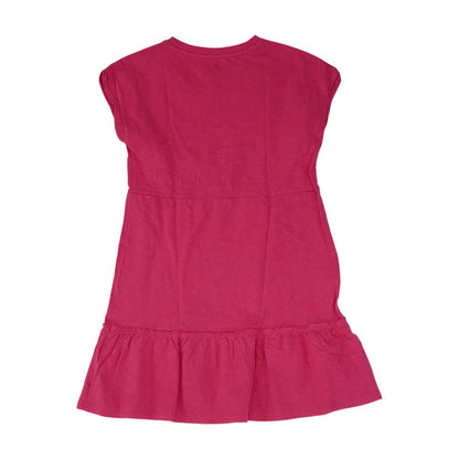 Pink Solid Dress