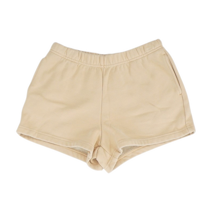 Peach Solid Active Shorts