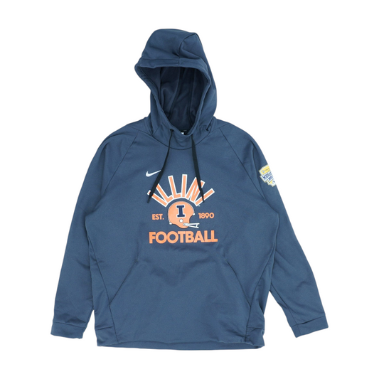 Gray Solid Hoodie Pullover