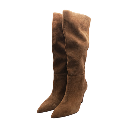 Brown Knee-High Boots