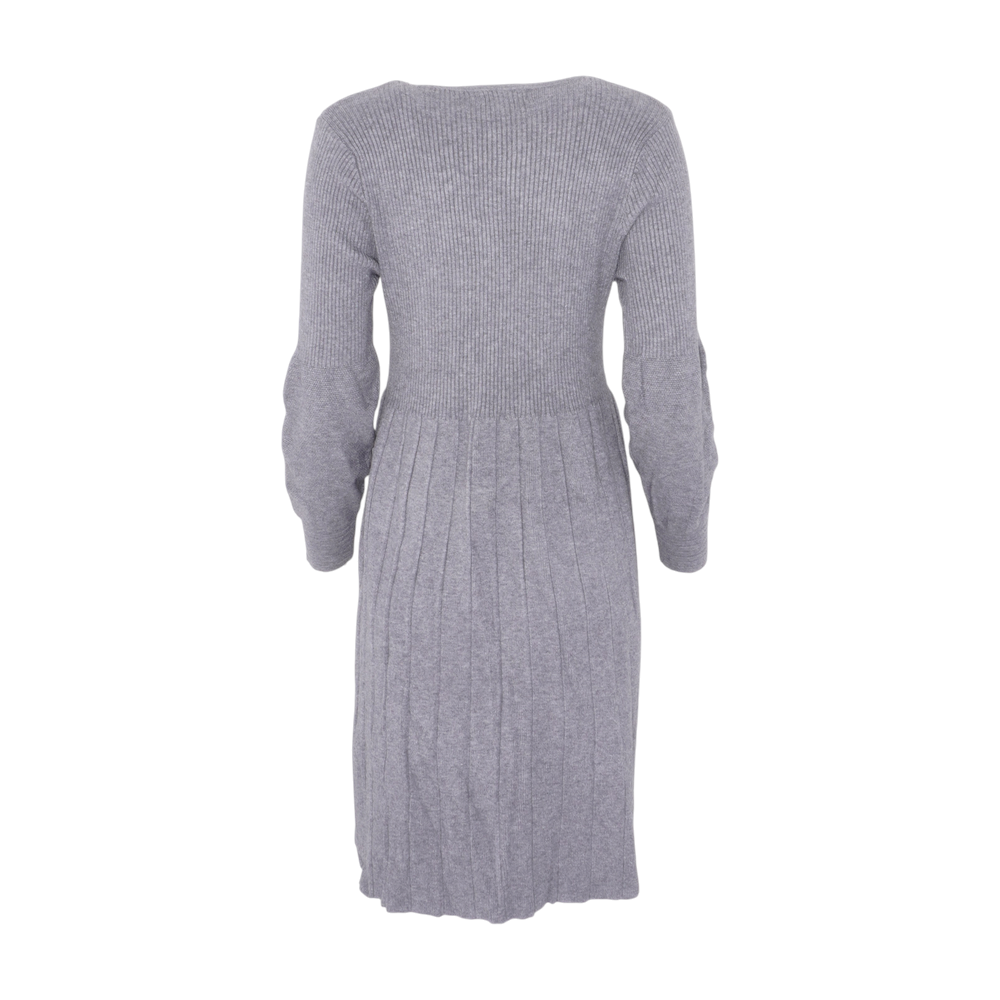 Gray Midi Dress