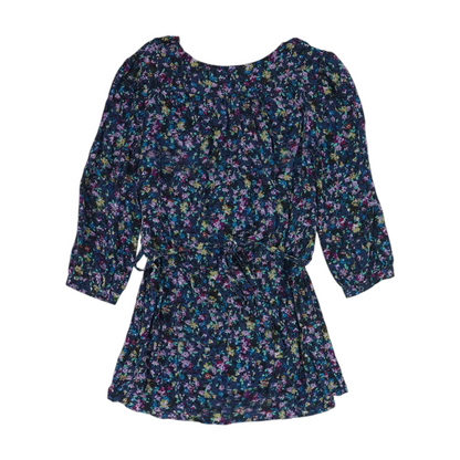Blue Floral Blouse