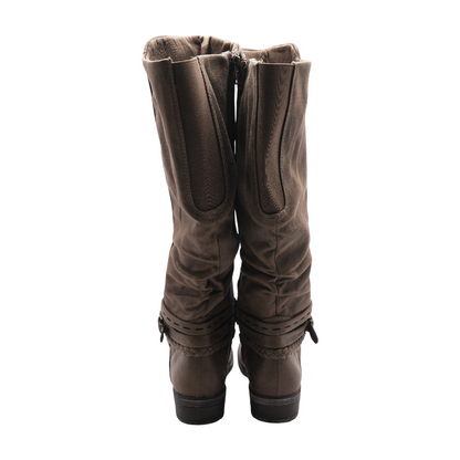Brown Knee-High Boots