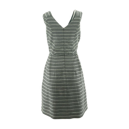 Black Striped Mini Dress