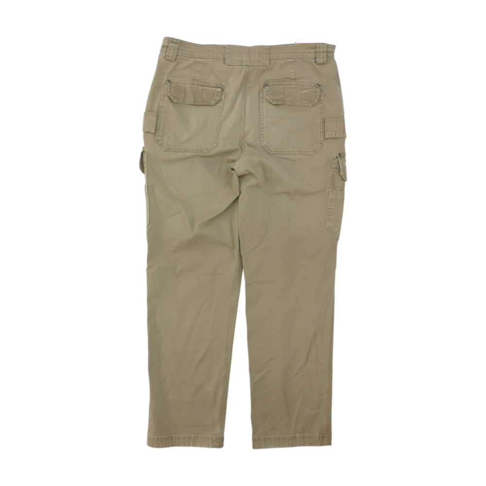 Beige Regular Pants