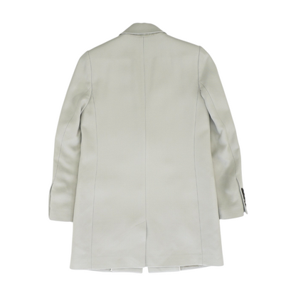 Gray Solid Blazer