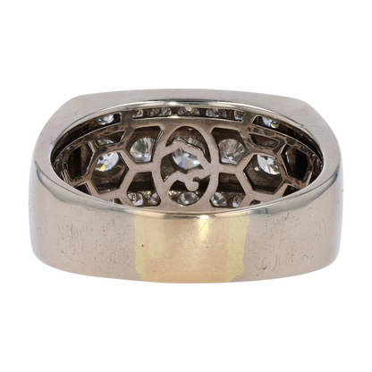 1 5/8 ctw 14K White Gold Diamond Band