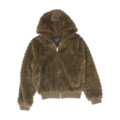 Brown Solid Jacket
