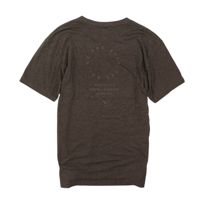 Vuori Brown Solid Active T-Shirt – Image 2
