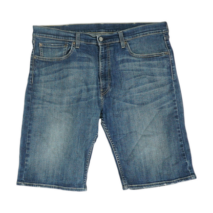 Navy Denim Shorts