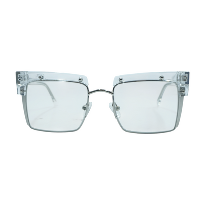 Clear WX206462-01 Square Prescription Eyewear