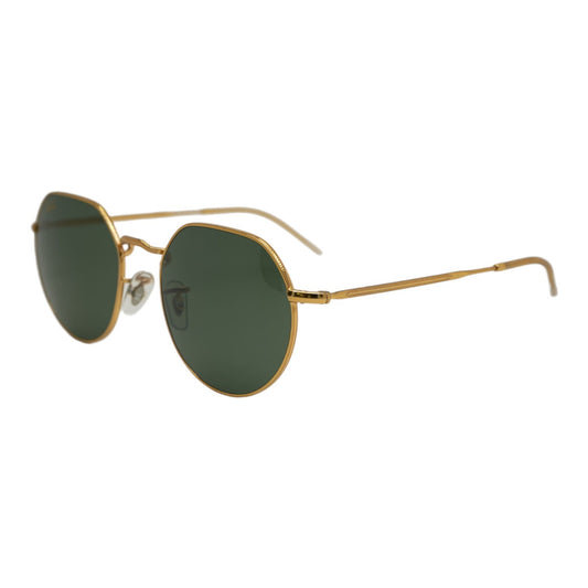 Gold Jack Geometric Sunglasses