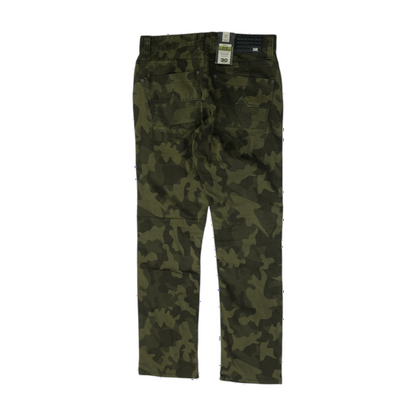 Green Camo Slim Jeans