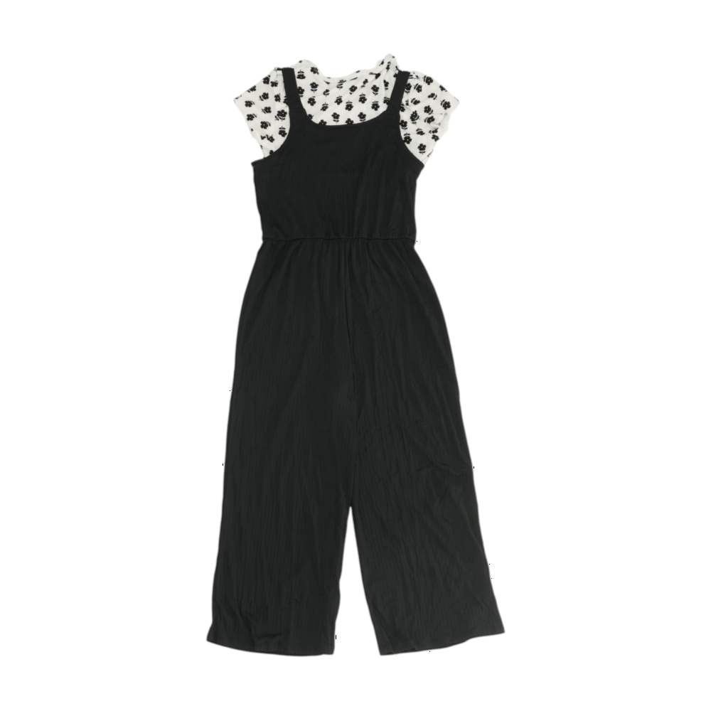 Black Floral Set