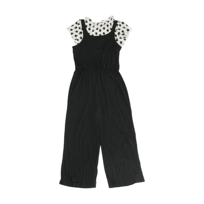 Black Floral Set