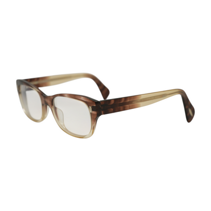 Brown Wacks Rectangle Prescription Eyewear