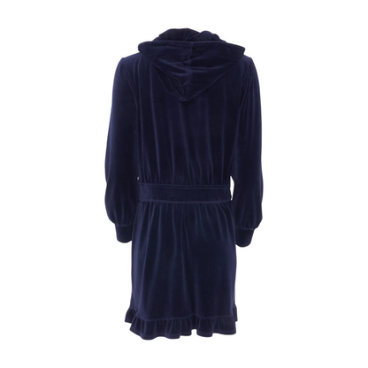 Navy Solid Robe