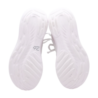 White Low-Top Athletic Shoes