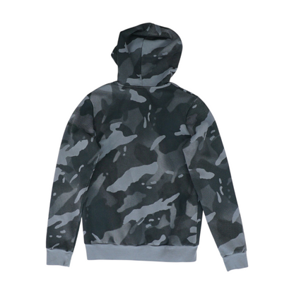 Gray Camo Hoodie Pullover