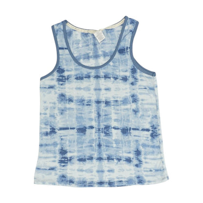 Blue Tie Dye Tank Knit Top