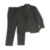 Charcoal Polka Dot Suit
