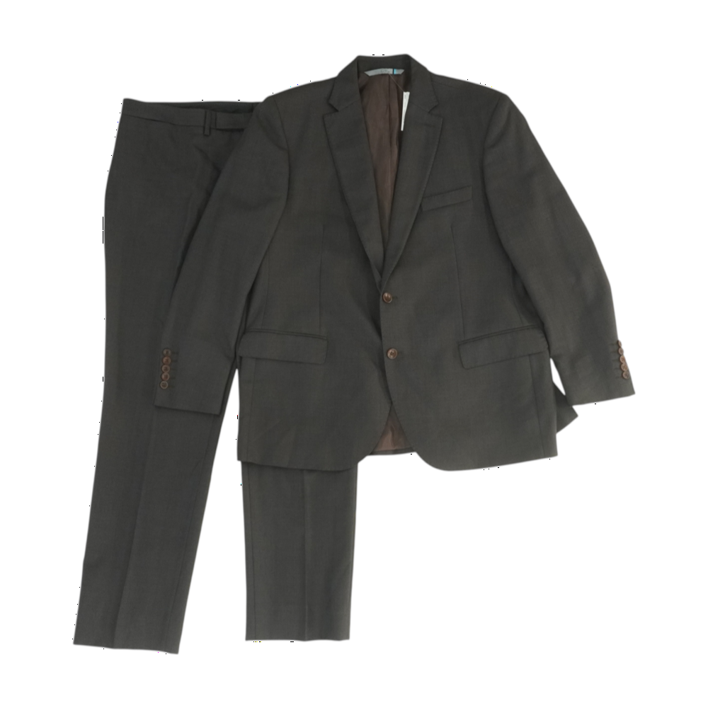 Charcoal Polka Dot Suit
